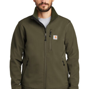 Carhartt ® Crowley Soft Shell Jacket - moss - front