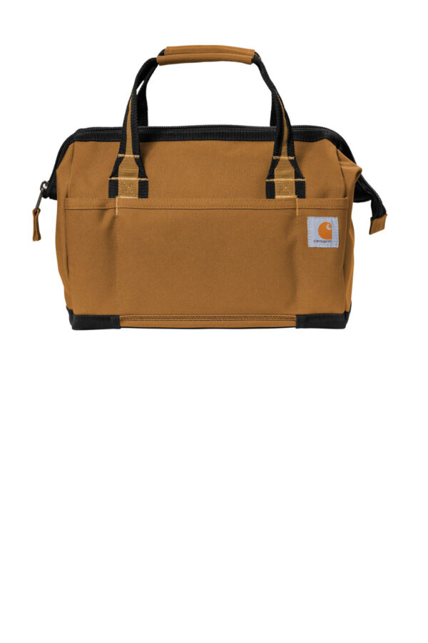 Carhartt® Foundry Series 14” Tool Bag-brown-front