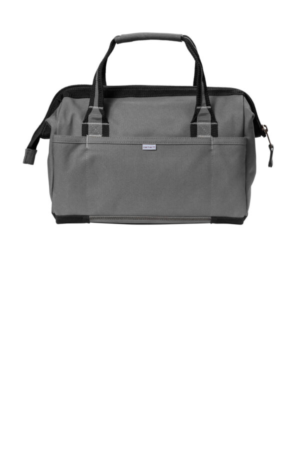 Carhartt® Foundry Series 14” Tool Bag-grey-closed