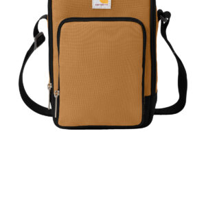 Carhartt®Crossbody Zip Bag-brown-front